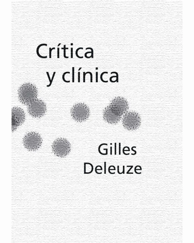Portada de Crítica y clínica