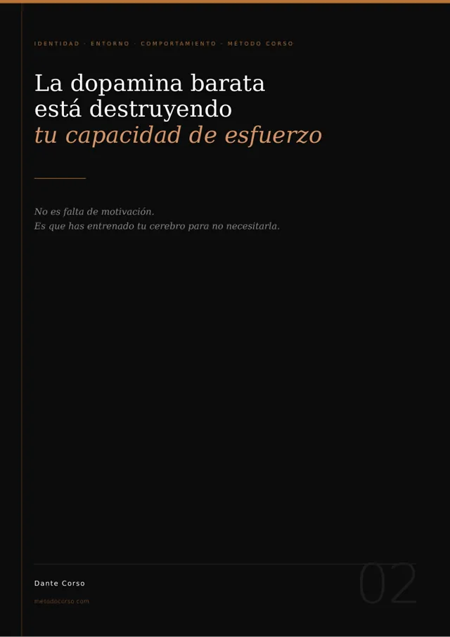 Portada de Dopamina y foco